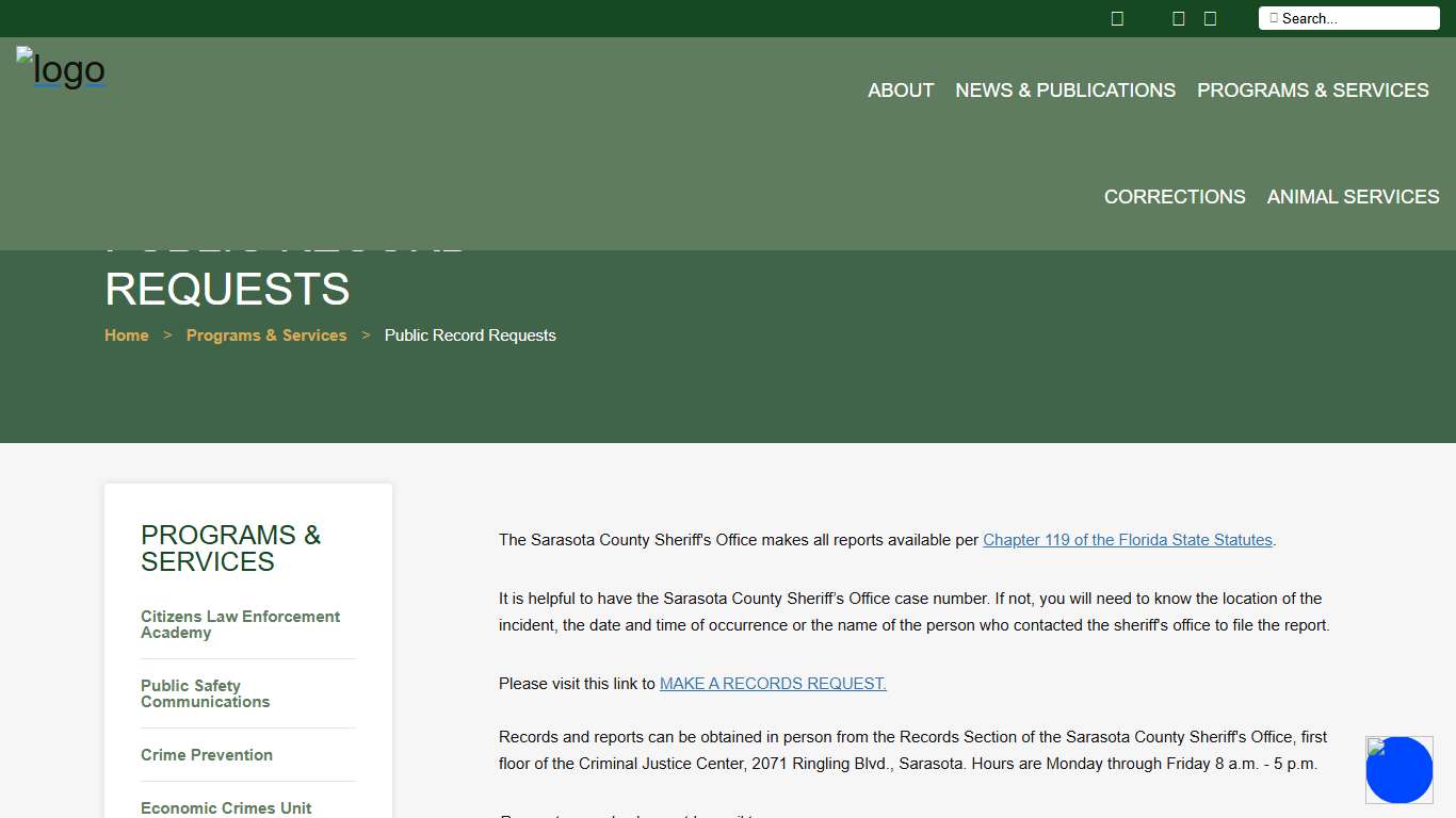 Public Record Requests